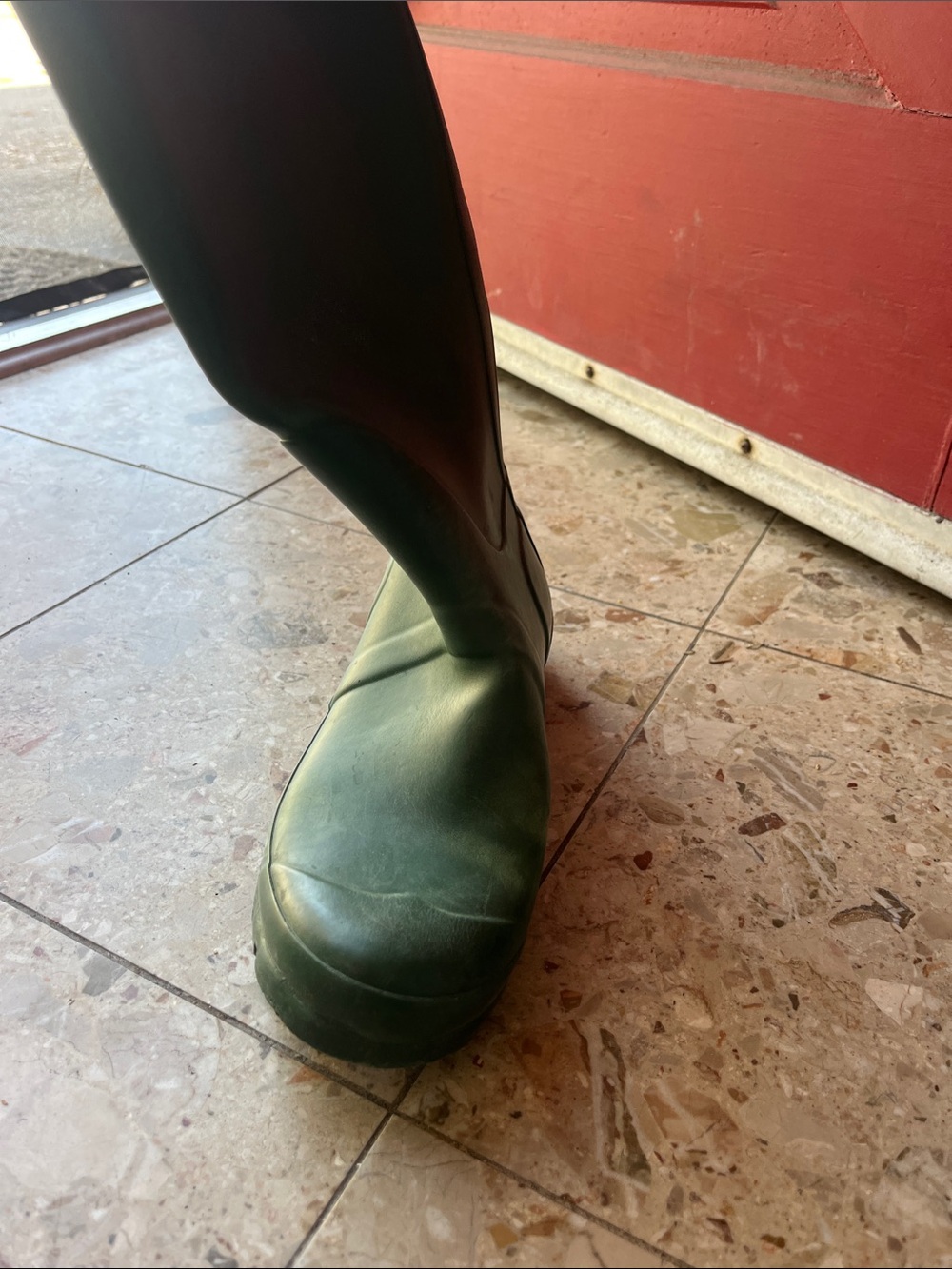 Hunter Women's Tall Rain Boots in Deep Green - Picture 9 of 9
